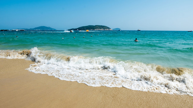 海南大東海海岸風(fēng)景