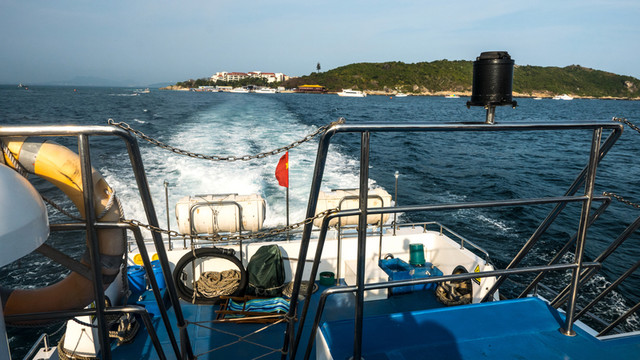 海南蜈支洲島碼頭風(fēng)景