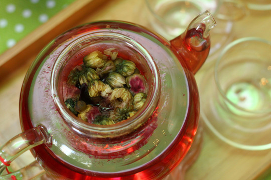 玫瑰花茶