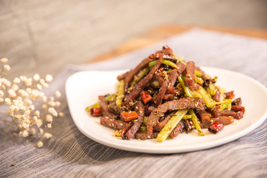 椒麻牛肉