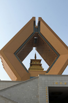 法門(mén)寺合十舍利塔