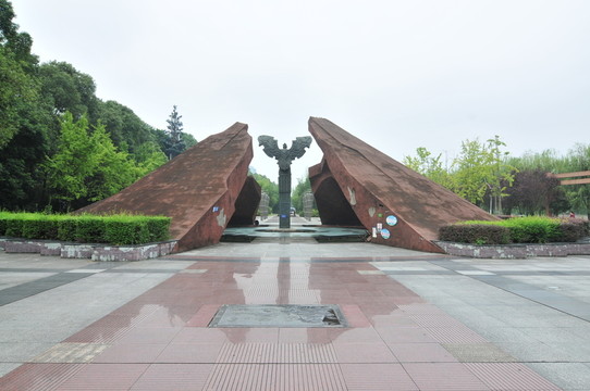 中國科學家公園火藥發(fā)明展雕