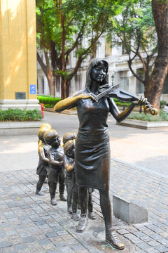 雕像 公園文化 石像