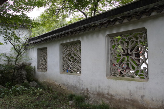 花窗 拙政園
