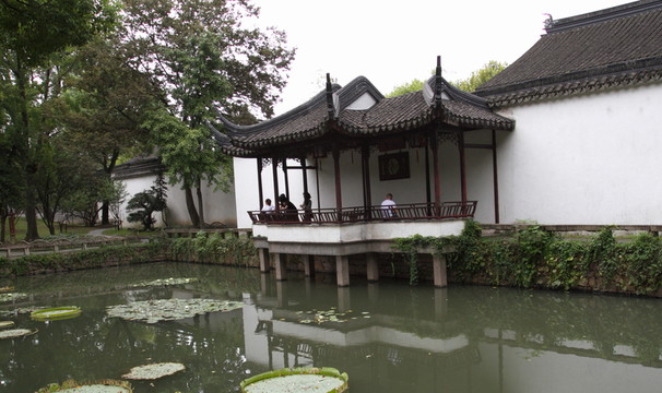 涵青亭 拙政園