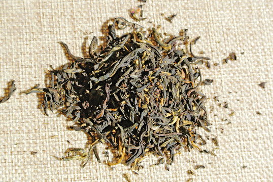 茶葉特寫 紅茶
