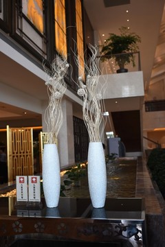 酒店前臺擺設(shè)