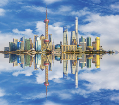 上海全景 大畫幅TIF格式