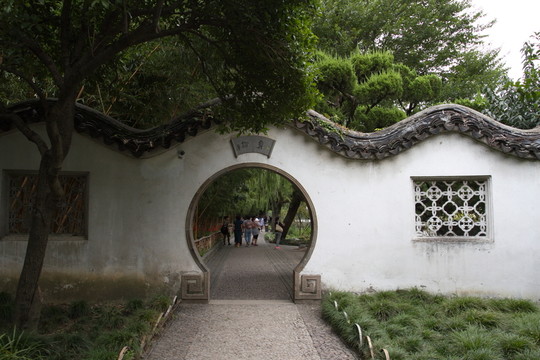 院墻 拙政園
