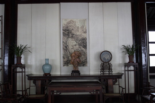 陳設(shè)  民居 拙政園