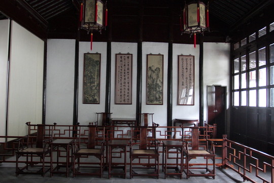 陳設(shè)  民居 拙政園
