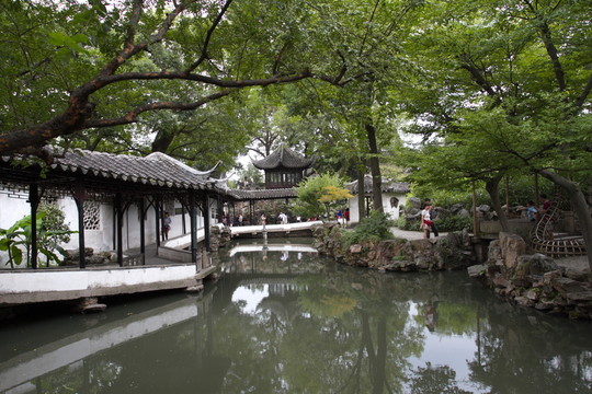 塔影亭  拙政園