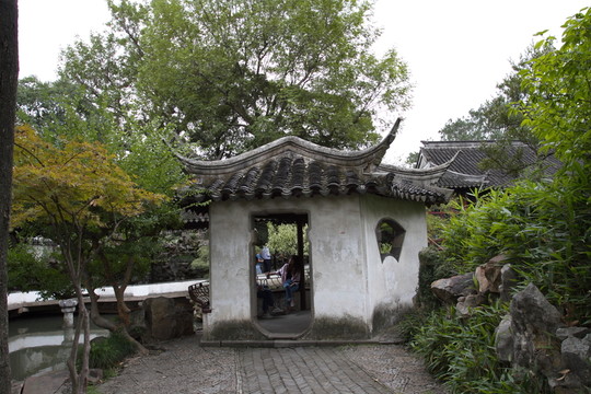 與誰同坐軒 亭 拙政園