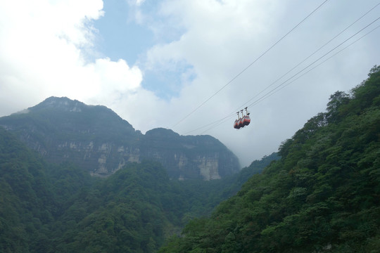 金佛山 索道 纜車