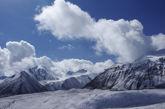 紅其拉甫雪山