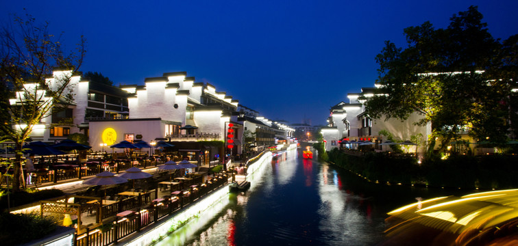 秦淮夜色