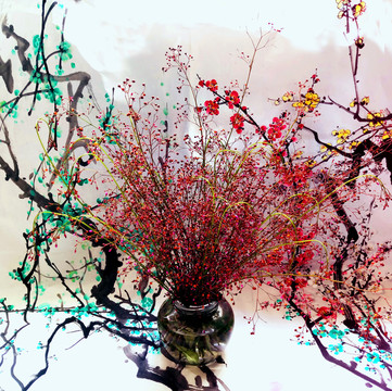插花