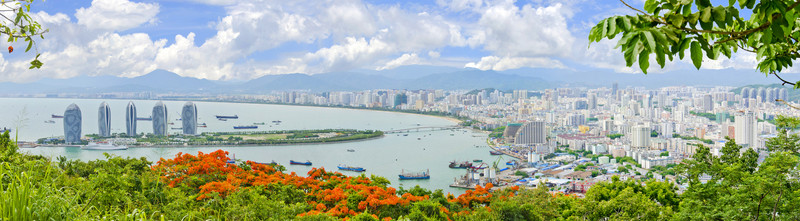 鳳凰島全景高清圖