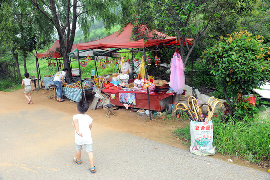 景區(qū)商販 景區(qū)旅游 紀念品