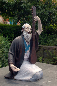 成都游樂園雕塑
