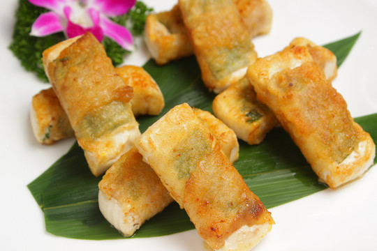 紫蘇豆腐卷