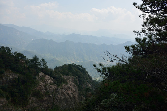 安徽績(jī)溪七姑山