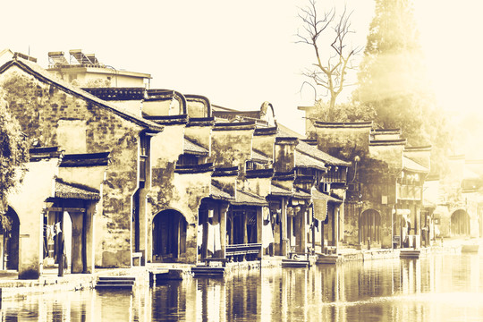 江南水鄉(xiāng)老照片