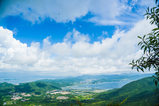 深圳南澳 七娘山鳥瞰