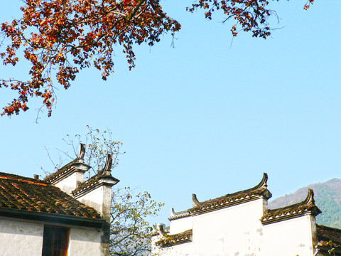 徽派建筑馬頭墻