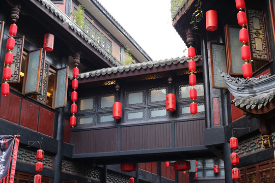 錦里 紅燈籠