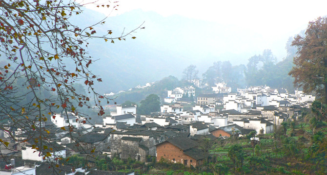 婺源山村