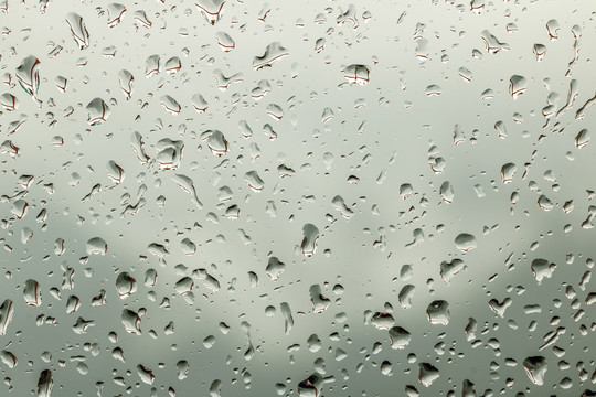 雨滴 雨水 玻璃 水滴 水珠