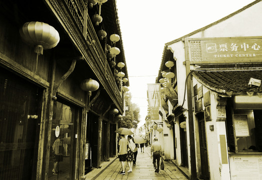 蘇州古鎮(zhèn)老照片