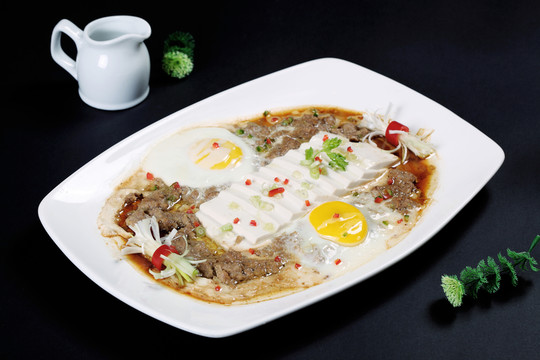 土豬肉豆腐羔雙蛋