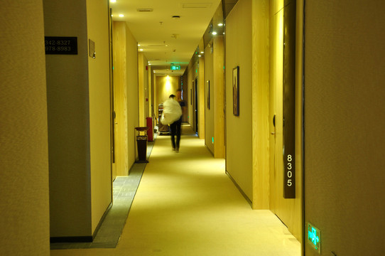 酒店通道