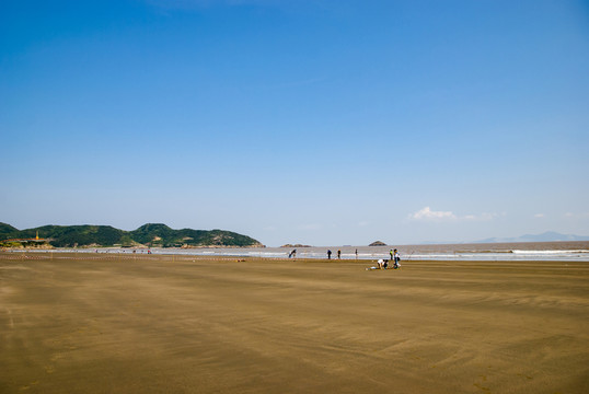 沙灘 大海 海島 岱山