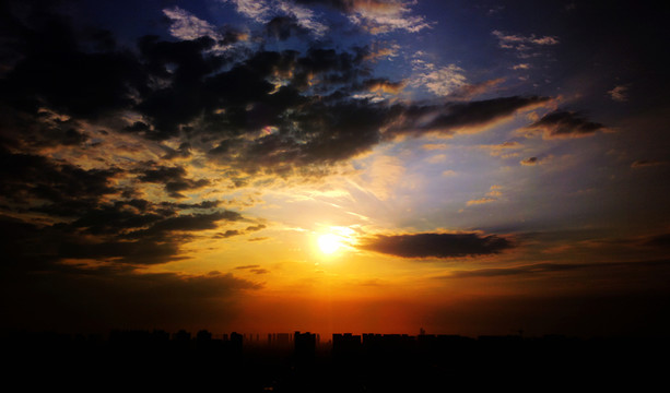 夕陽