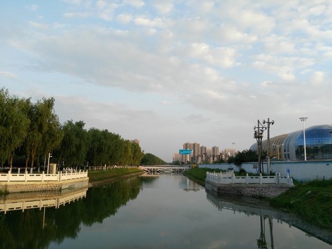 城鎮(zhèn)河流