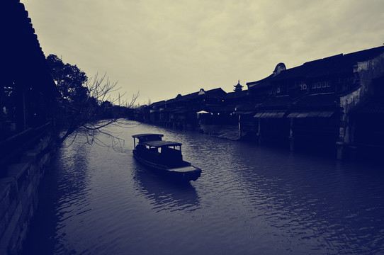 老照片江南水鄉(xiāng)