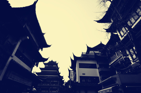 老照片城隍廟