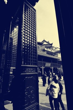 老照片城隍廟