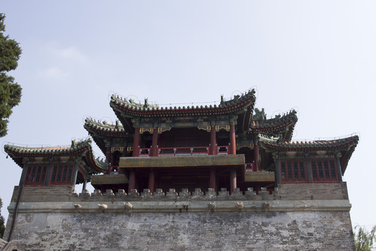 城樓  文昌閣 頤和園