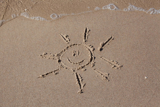 太陽(yáng)在波羅的海海岸圖片