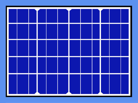 太陽(yáng)能電池板和電池