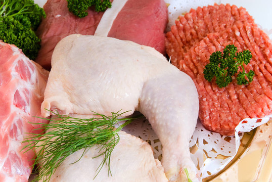 肉和香草
