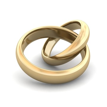 黃金結婚戒指