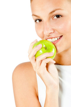 與Green Apple的女人
