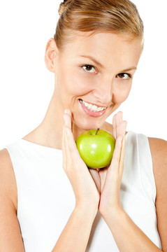 與Green Apple的女人