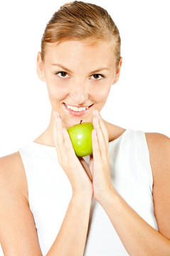 與Green Apple的女人