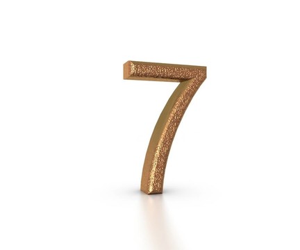 金7字體